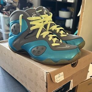 Nike Zoom Rookie Men’s Basketball Shoes Sneakers Dynamic Blue Gray 9.5 Worn $200